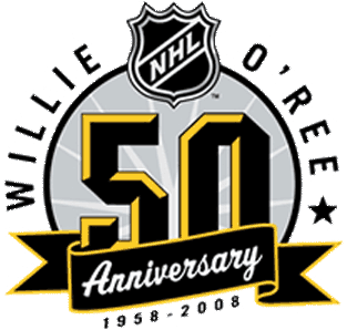 National Hockey League 2007 Anniversary Logo vinyl decal